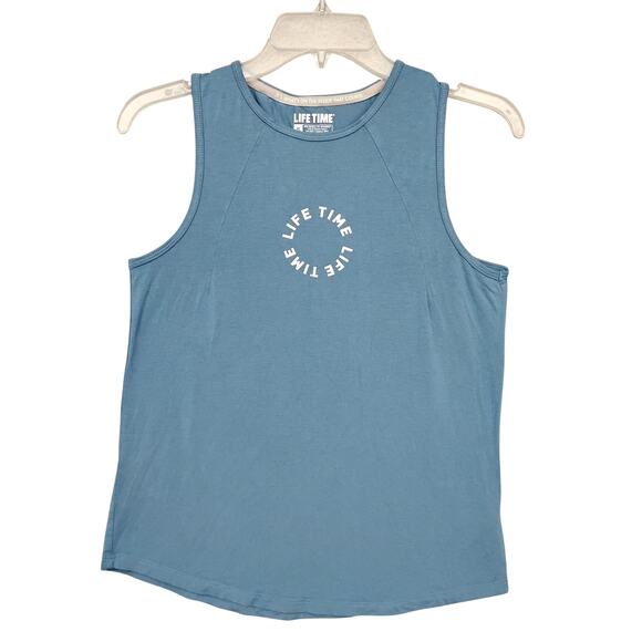 Life Time Performance Tank Top Size Small Light Blue Pullover - Picture 5 of 8